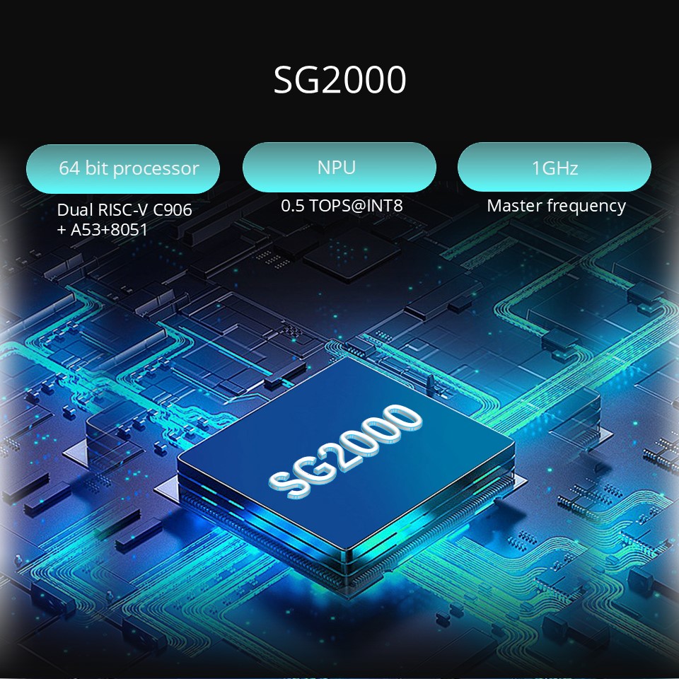 Ban phát triển SG2000, ARM RISC-V C906, cho Linux Learning